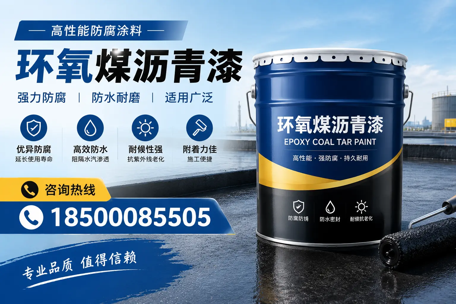环氧煤沥青漆的主要成分与功能，西宁用户深度了解