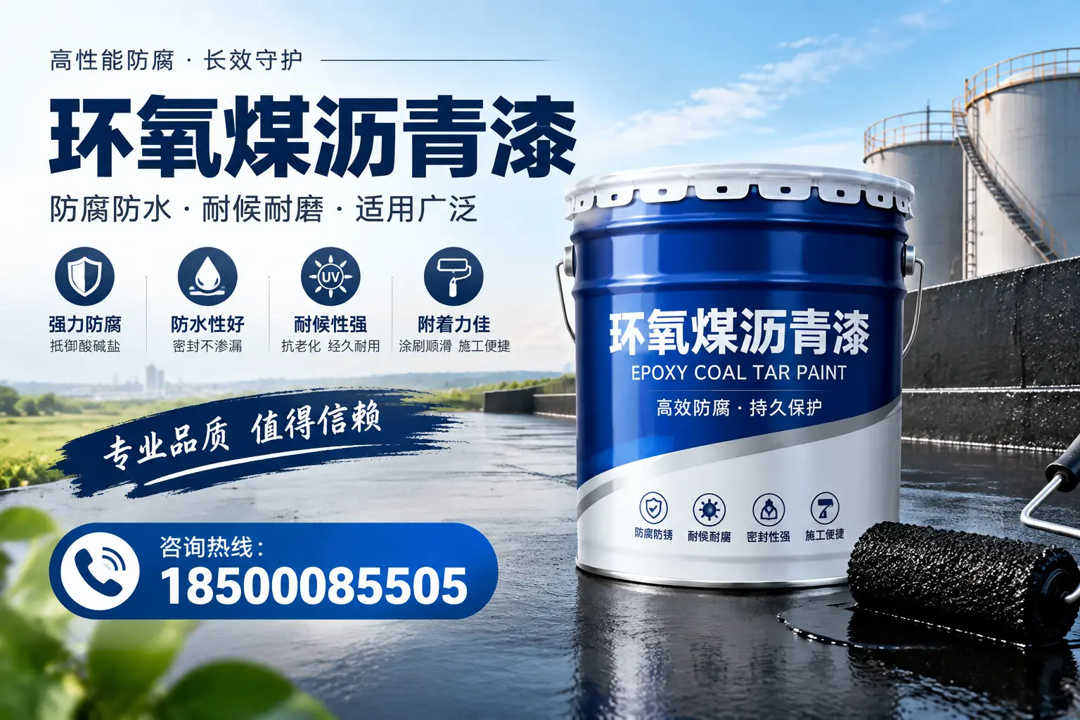 环氧煤沥青漆与油漆的区别，西宁消费者最关心的问题